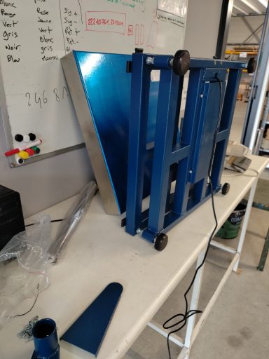 montage de matériels neufs